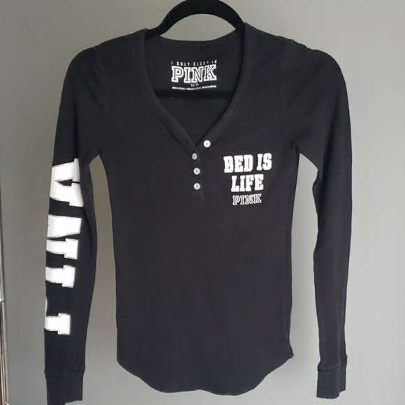 PINK Victoria's Secret Other - Victoria's Secret PINK Bed is Life Sleep Shirt